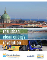 The Urban Clean Energy Revolution report cover