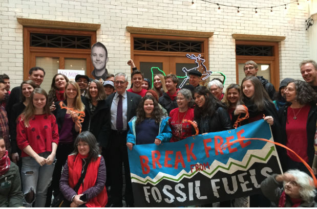 Celebrating Portland's victory over new fossil fuel terminals