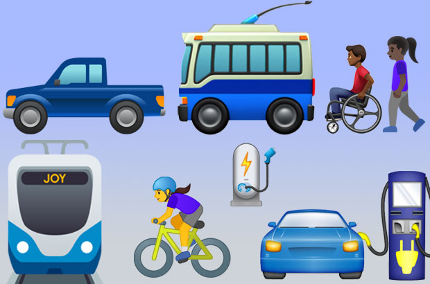 Multimodal emoji transit