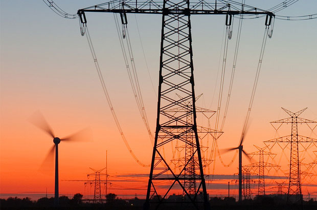 wind power and transmission lines