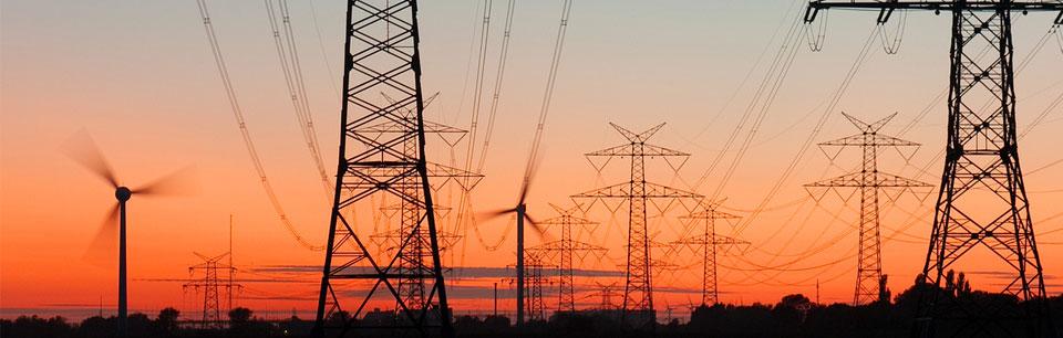 wind power and transmission lines