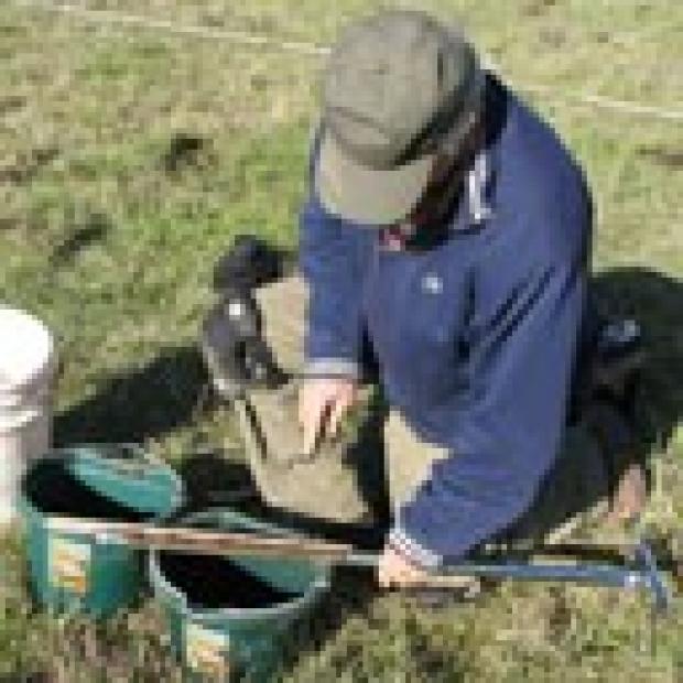 Measuring carbon in soil