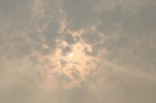 Photo of smoky sky