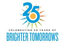 25 years of brighter tomorrows