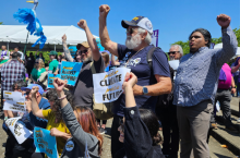 protesters for Building Resilience