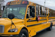 Highline electric school bus