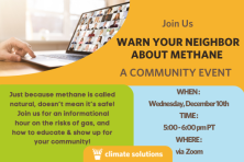 Warn your neighbor about methane