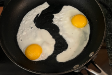 Fried eggs