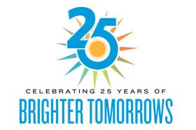 25 years of brighter tomorrows