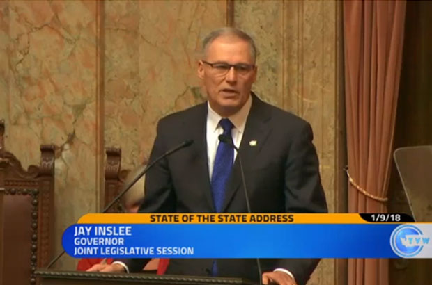 Gov. Inslee State of the State address 2018