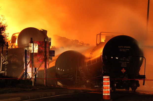 Train fire at Lac Megantic